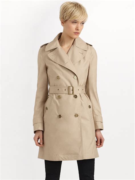 burberry brit wool lined trench coat|burberry women's trench coat.